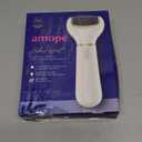 Amop Pedi Perfect Electric Callus Remover Foot File w/ Diamond Crystals, Pedicure Tool for Feet, Removes Hard & Dead Skin, Feet Scrubber & Buffer, Splashproof, w/ Extra Coarse Roller Head, 1 Count