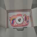 Kids Camera Toys for 3-8 Year Old Girls and Boys, Children Digital Camera with Cute Soft Silicone Case, 1080P Video Camcorder Present with 32GB SD Card  Birthday Gift for Kids (Pink)