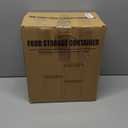 PRAKI Large Airtight Food Storage Containers with Lids, 10PCS Plastic Cereal Storage Containers, Kitchen & Pantry Organizers and Storage for Sugar, Flour, Baking Supplies with Lables & Mark (Clear)