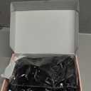 REECHO 20" 1-Pack 3/4 Full Head Curly Wave Clips in on Synthetic Hair Extensions HE008 Hairpieces for Women 5 Clips 4.5 Oz per Piece - Black brown