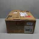 LEDIARY Caged Ceiling Fan with Light and Remote, 20in Small Low Profile Ceiling Fans with Lights, 6 Speed Farmhouse Flush Mount Ceiling Fan for Bedroom, Kitchen, Living Room-White and Gold