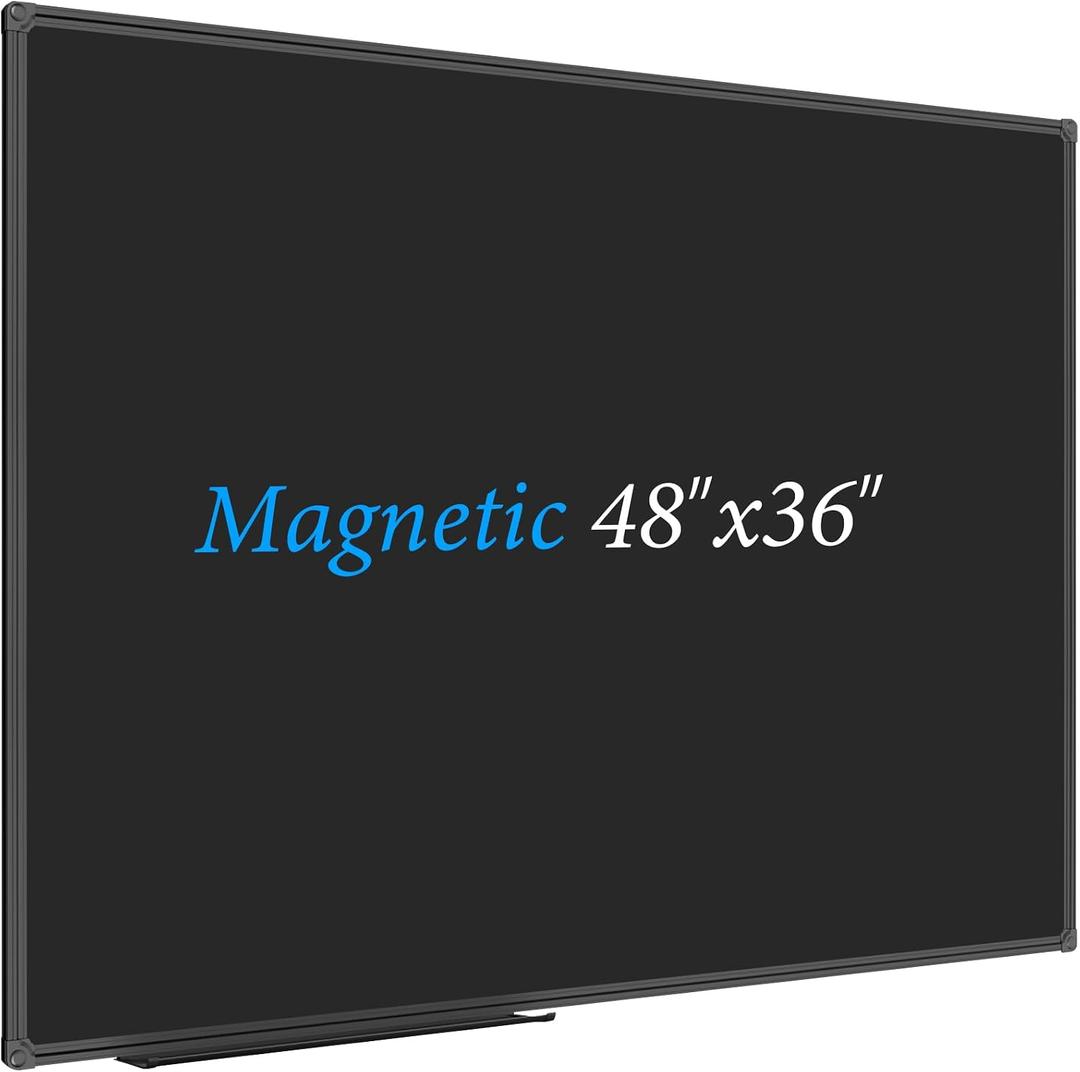 JILoffice Magnetic Chalkboard/Black Board 48 x 36 Inch