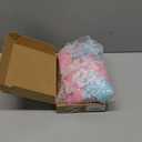 2 Pack Pink Christmas Tree Topper Bows, 12 x 20 Pastel Christmas Tree Decor Large Candy Craft Bows Ornaments with Pastel Wired Edge Xmas for Home Front Door Decor