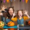 Edoneery Halloween Cat Ears Headband for Women, Furry Leopard Cat Ear Hairband, Costume Hair Accessory for Cosplay Parties (Leopard(dark Brown))