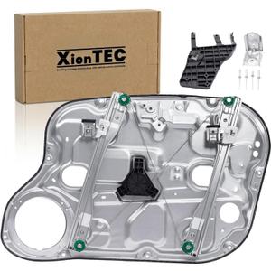 Power Window Regulator with Panel without Motor Front Driver Side Compatible with Hyundai Elantra 2007 2008 2009, Replaces# 824712H000 824712H301 749334