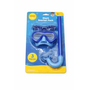 Life is Good Kids Snorkel Mask with Swim Goggles, Junior Diving Set for Clear Underwater Vision