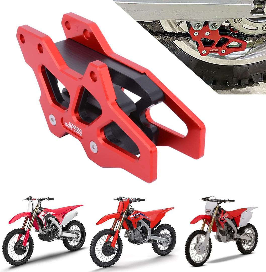 AnXin Motorcycle Chain Guide Guard Protection CNC for CRF250R 07-23 CRF450R 07-23 CRF250X 07-17 CRF450X 08-23 CRF250RX 19-23 CRF450RX 17-23 CRF450L 19-20 CRF450RL 21-23 Dirt Bike