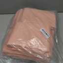 Bailarina Cloth Napkins Set of 120,17x17 inches Dinner Napkins Cloth Washable,Polyester Square Table Cloth Napkin Bulk with Hemmed Edges Ideal for Banquets, Parties and Weddings-Dusty Pink