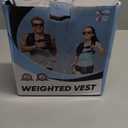 VBSD Weighted Vest Woman 12lb Weight Vest for Women Men Body Weight Vests for Walking Strength Training Running Workout Jogging Fitness (Black)