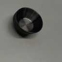 uxcell 10pcs Stainless Steel Dishes, 1.5OZ Small Metal Dipping Bowl Serving Dishes Condiment Cups for Home Party Restaurant Picnic Travel, Round Black