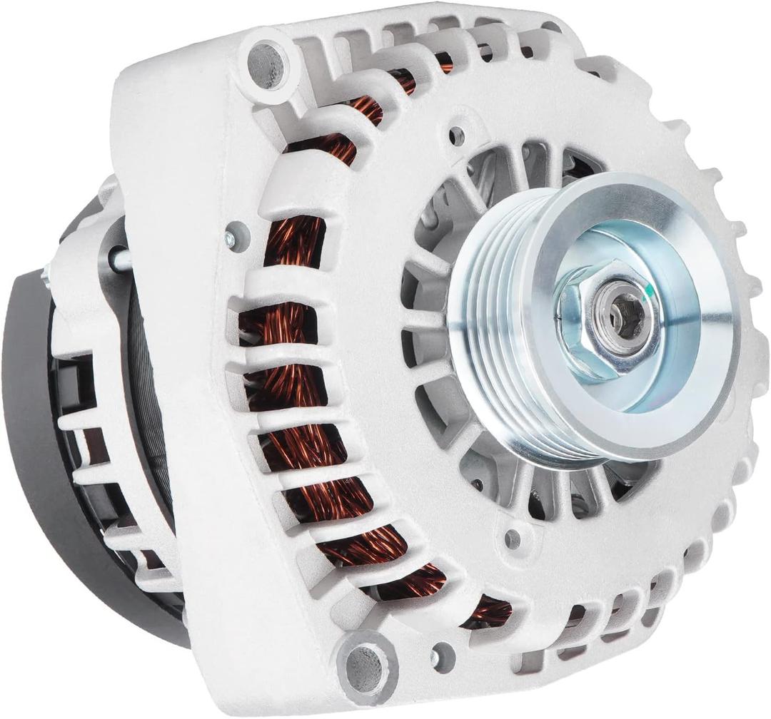 New Alternator Fit for 2007-2014 for Chevy Avalanche Suburban Silverado Tahoe/GMC Sierra Yukon/Cadillac Escalade, Fit for Hummer H2 6.2L 2008-2009 400-12253, 8301, 15093928, 15857608
