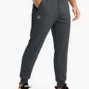 G Gradual Men's Fleece Joggers with Zipper Pockets Winter Warm Pants Water Resistant Athletic Workout Gym Sweatpants for Men 3XL