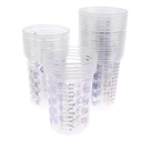 50pcs Paint Mixing Calibrated Cup Plastic Paint Mixing Cups 600ml Mixing Pots