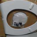 Bemis 1500EC 390 Lift-Off Wood Elongated Toilet Seat, Cotton White (Pack of 1)