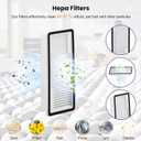 20 Pcs Accessories kit for NARWAL Freo X10 Pro Robot Vacuum, 1 Main Brush, 6 Dust Bags, 4 Hepa Filters, 4 Mop Pads, 4 Side Brushes, 1 Clean Tool, Replacement Parts with Narwal Freo X10 Pro