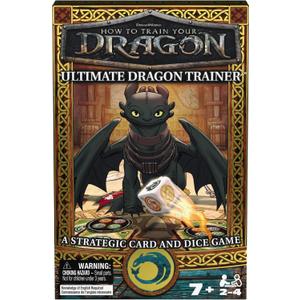 Spin Master Games, How to Train Your Dragon Ultimate Dragon Trainer Card Game, Cooperative Play, for Fans of HTTYD & Toothless, 2-5 Players, for Ages 7 & Up