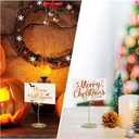 Table Number Holders, Place Card Holders, Picture Holders for Tables, Photo Holders for Tables, Small Table Card Holders for Centerpieces, Wedding Reception, Party, Birthday, 8PCS