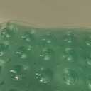 Non-Slip Bath Tub Mat, 39x16 Inch Extra Large Shower Mat with Drain Holes & Suction Cups, Machine Washable, Clear Green