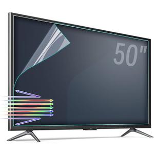 50 Inch Anti-Glare TV Screen Protector with Blue Light Filter, Matte Finish for Reducing Glare, Controlling Reflections, and Enhancing TV Viewing Comfort