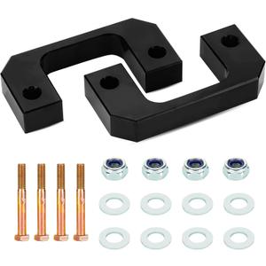 1.5" Front Leveling Lift Kit Fit for 2007-2013 Chevy Avalanche, 2007-2023 Chevy Tahoe Silverado 1500, GMC Sierra 1500 Yukon, Raised by 1.5in Front Suspension Spring Strut Spacer Lift Spacers, Set of 2
