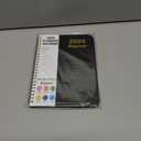 Timart 2026 Planner, Weekly and Monthly Planner, January 2026 - December 2026 Agenda Book, Hardcover 2026 Calendar Planner Book with Tabs, Inner Pocket For Women & Men, Perfect for Office School Home Supplies, A5 (6.3" x 8.5")-Black