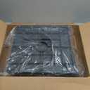 Garden Stepping Stones with Stakes  Set of 4, PP Walkway Pads, 15.5" x 15.5", Weather-Resistant, Easy Installation (4 Pcs, Gray)