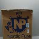 Nordic Pure 16x25x4 Pleated MERV 7 Plus Carbon Air Filters 2 Pack