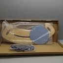 Slide Transfer Board with Turntable-Include Wheelchair Safety Belt, Safe and Effortless Assist for Seniors and Rehabilitation Users, Wheelchair to Bed/Toilet/Car/Chair, 31.5" x 8.7" x 0.8" (Arc)