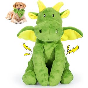 Letsmeet Squeaky Dog Toys Plush Dog Toy with Crinkle Paper Stuffed Durable Dog Chew Toys for Small Middle and Large Dogs