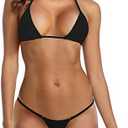 SHERRYLO Micro Bikini Extreme G String Thong Bikinis Sexy Mini Bathing Suit for Women Womens Swimsuits Microkini Swimsuit, XL
