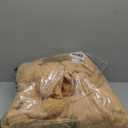 Ashler HOME DECO Soft Fox Faux Fur Chair Couch Cover Area Rug for Bedroom Floor Sofa Living Room White Brown Rectangle 3 x 5 Feet