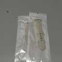 2 x Sport Band Compatible with Apple Watch 38mm 40mm 41mm 42mm 44mm 45mm 46mm 49mm, Soft Silicone Waterproof Replacement Strap for iWatch Bands Series 10 9 8 7 6 5 4 3 2 1 SE Ultra/Ultra 2 (Starlight)