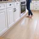 DEXI Kitchen Plastic Carpet Runner Ultra Thin, Vinyl Clear Floor Mat 24x96, 96"L x 24"W x 0.1"Th