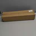 White Curtain Rods for Windows 66 to 120 - 2 Pack 5/8'' Metal Heavy Duty Curtain Rods Set with Brackets - Adjustable Thin Curtain Rod for Livingroom, Outdoor Patio,Bedroom(5.5-10 Feet)