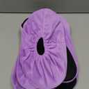 PATIKIL Shoe Covers, 3 Pairs Reusable Non Slip Shoe Protector Covers Washable Soft Shoe Cover for Household Office, Purple