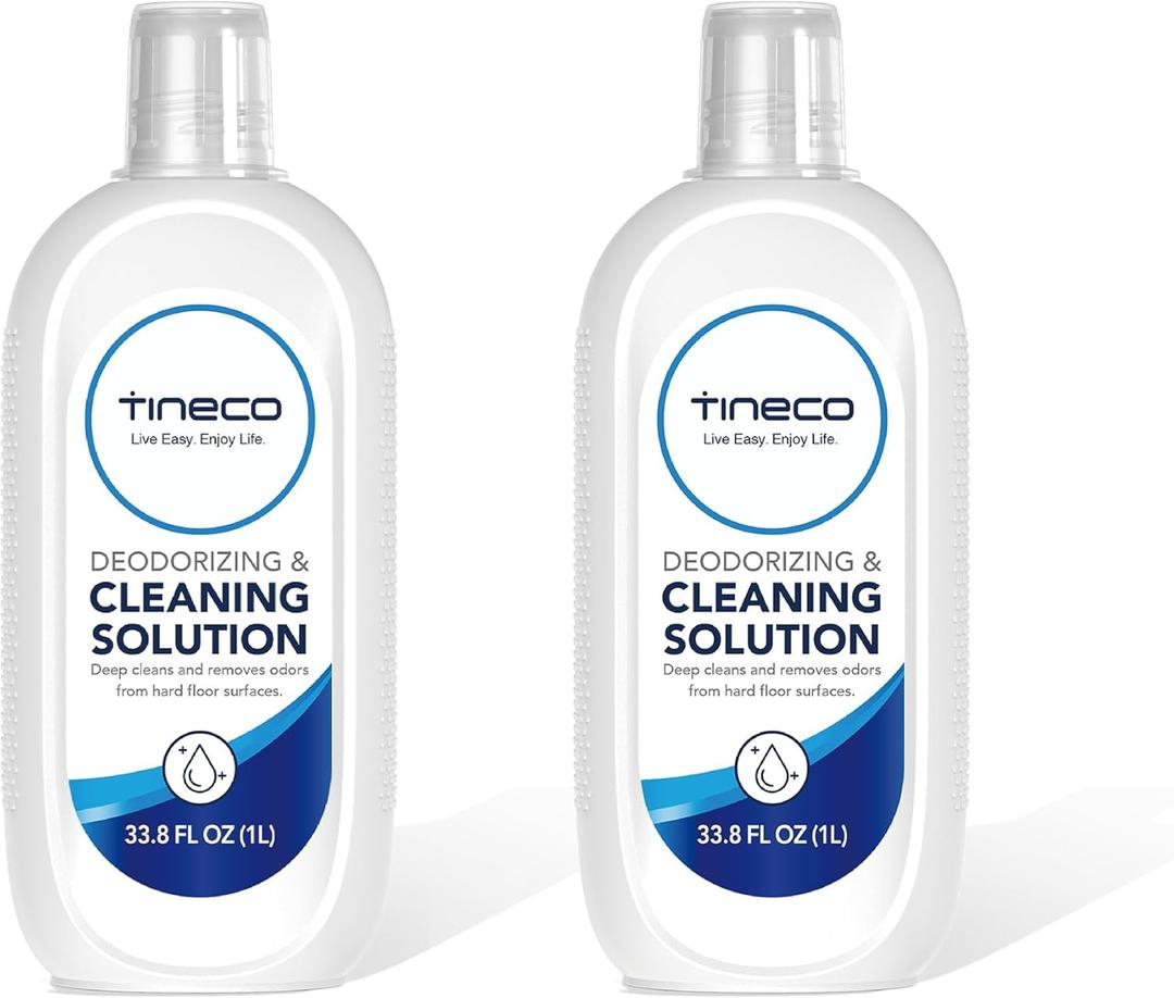 Tineco Floor Cleaning Solution 2L for iFLOOR Series (EXCEPT iFLOOR 5 Steam), FLOOR ONE S3 / S5 / S6 / S7 Series (EXCEPT S5 Steam / S7 Steam) Wet Dry Vacuum(33.8 OZ*2) (67.6 Fl Oz (Pack of 1))