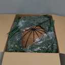 Fake Ferns Hanging Baskets,2PCS Artificial Hanging Plants Outdoor, 2 Hanging Planters with 24 Pcs Fake Ferns for Indoor Outside Decorations for Front Porch Garden Balcony Patio Home Decor (2, Green)