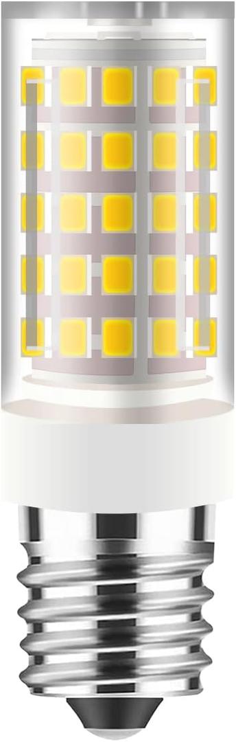 5W Sewing Machine LED Light Bulb  No Flicker 5/8" Base  Screw in Type 15 Watt 120 Volt Halogen lamp Replacement (1Pcs, Natural White)