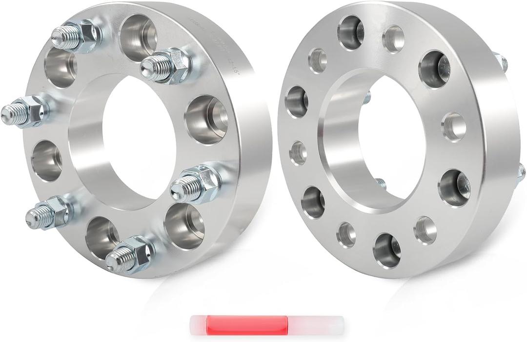 ECCPP Change Bolt Pattern from 6x135 to 6x5.5 Wheel Adapters 1.5 inch 6 Lug Fit for Ford for Expedition 1997-2014 for Ford for F-150 1997-2014-2PCS