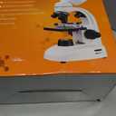 Compound Binocular Microscope for Adults, Professionals & Kids, 40X-2000X Magnification with LED Illumination, Mechanical Stage, WF10x & WF25x EyepiecesCompatible for Lab, School, Home Education