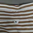 Siliteelon Striped Button Down Shirts for Women Dress Shirts Long Sleeve Casual Collared Office Work Shirt with Pocket, Medium