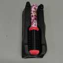 CALISTA GoGo Mini Heated Round Brush | Curl, De-Frizz, and Style Hair with the Mini 7 Styling Tool | Heats to 365F | Perfect for Travel | Dual Voltage | Compatible for Most Hair Types (Pink Petals)