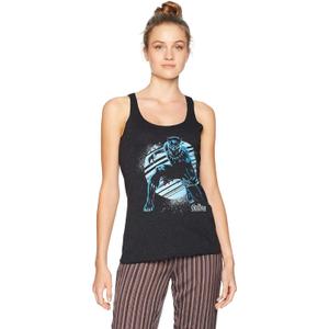 Marvel Women's Avengers Infinity Wars Tanks (Black//Splatter Panther) S