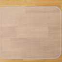 Silicone Dish Drying Mat for Multiple Usage,Easy clean,Eco-friendly,Heat-resistant Silicone Mat for Kitchen Counter or Sink,Refrigerator or Drawer Liner Translucent XL 18 inches x 16 inches