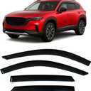 2023-2025 Tape-On Rain Guards for Mazda CX-50 Side Window Visor Deflectors 2.5 S Select Preferred Plus Premium Turbo Meridian CX50 Durable Vent Shades 2024