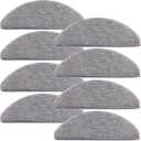 8 Pack i5 Replacement Mop Pads Compatible for iRobot Roomba Combo i5, i5+, j5, j5+ Robot Vacuum Cleaner Mop, 8 Pack Washable and Reusable Mop Pads