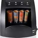 Electric Coin Sorter, 1 Row with Value Counting, Patented Anti-Jam Technology