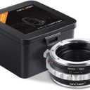 K&F Concept Lens Mount Adapter Compatible with Nikon G AF-S F AIS AI Nikkor F Mount G-Type D/SLR Lens to Sony Alpha E-Mount NEX Camera Compatible with Sony Alpha A7,A6000,A6300,A6500,A5000,A5100