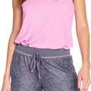 PJ Salvage Women's Loungewear Barbie-Hang W/Friends Short (XL (Women's 14) Apparel, Grey)