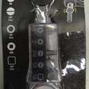 Klein Tools 65200MAG Slim-Profile Magnetic Mini Ratchet, 90-Tooth Ratchet Screwdriver Set with 1/4-Inch Nut Driver, 4 Bit Storage, Includes Phillips, Slotted, Square, and Nut Driver Adapter